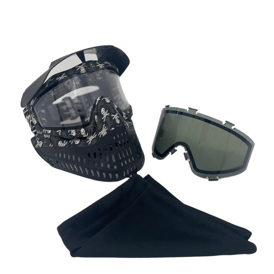 JT Paintball Limited Edition Sock Hat - Black/Grey